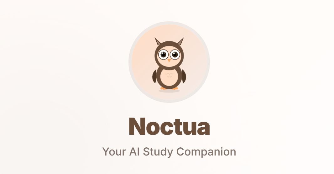 Noctua: Your AI Student Buddy