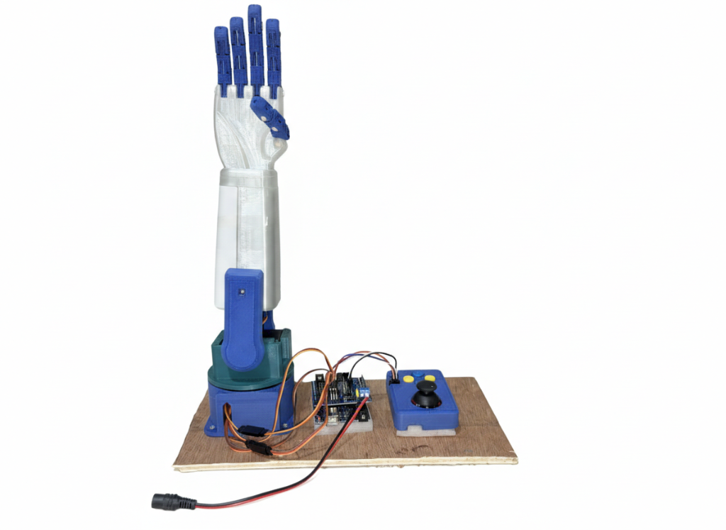 3D-Printed Robotic Arm Controller